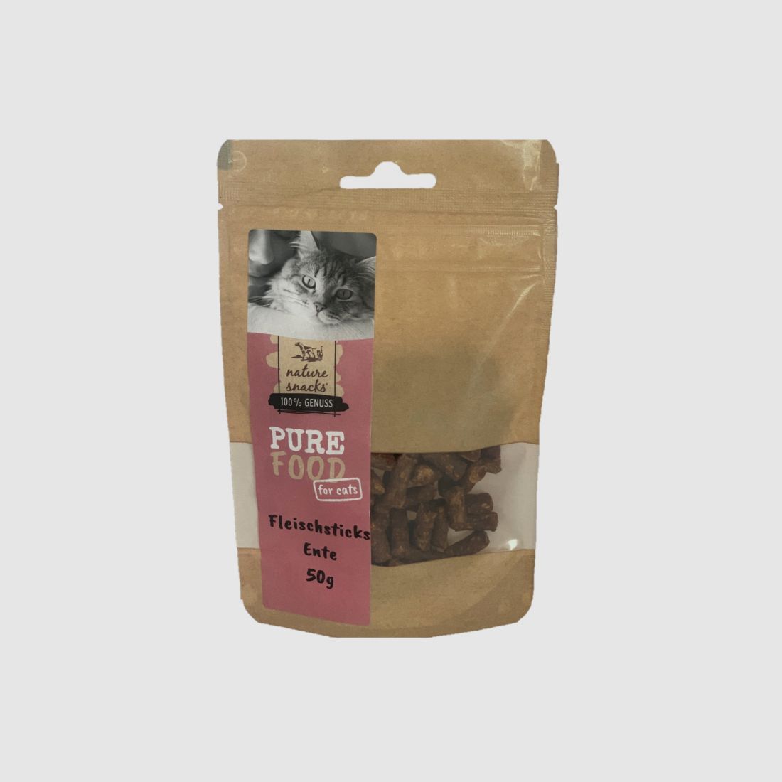 Cadocare Katzensnacks PUREFOOD Fleischsticks Ente 50 g