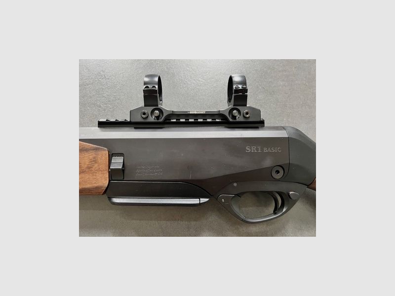 Selbstladebüchse Merkel SR1 Kal. 8x57 IS mit Schalldämpfer und Montage