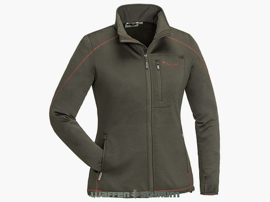 Pinewood Fleece Jacket Frazer - Suede Brown/Dark Copper