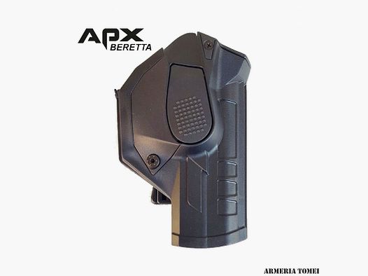 VEGA HOLSTER – HOLSTER „CONC. CAMA“ AUS INJEKTIONSGEFORMTEM POLYMER | UNTERE SICHERHEIT | HALTERUNGSSCHRAUBE UND CLIP | FÜR BERETTA APX