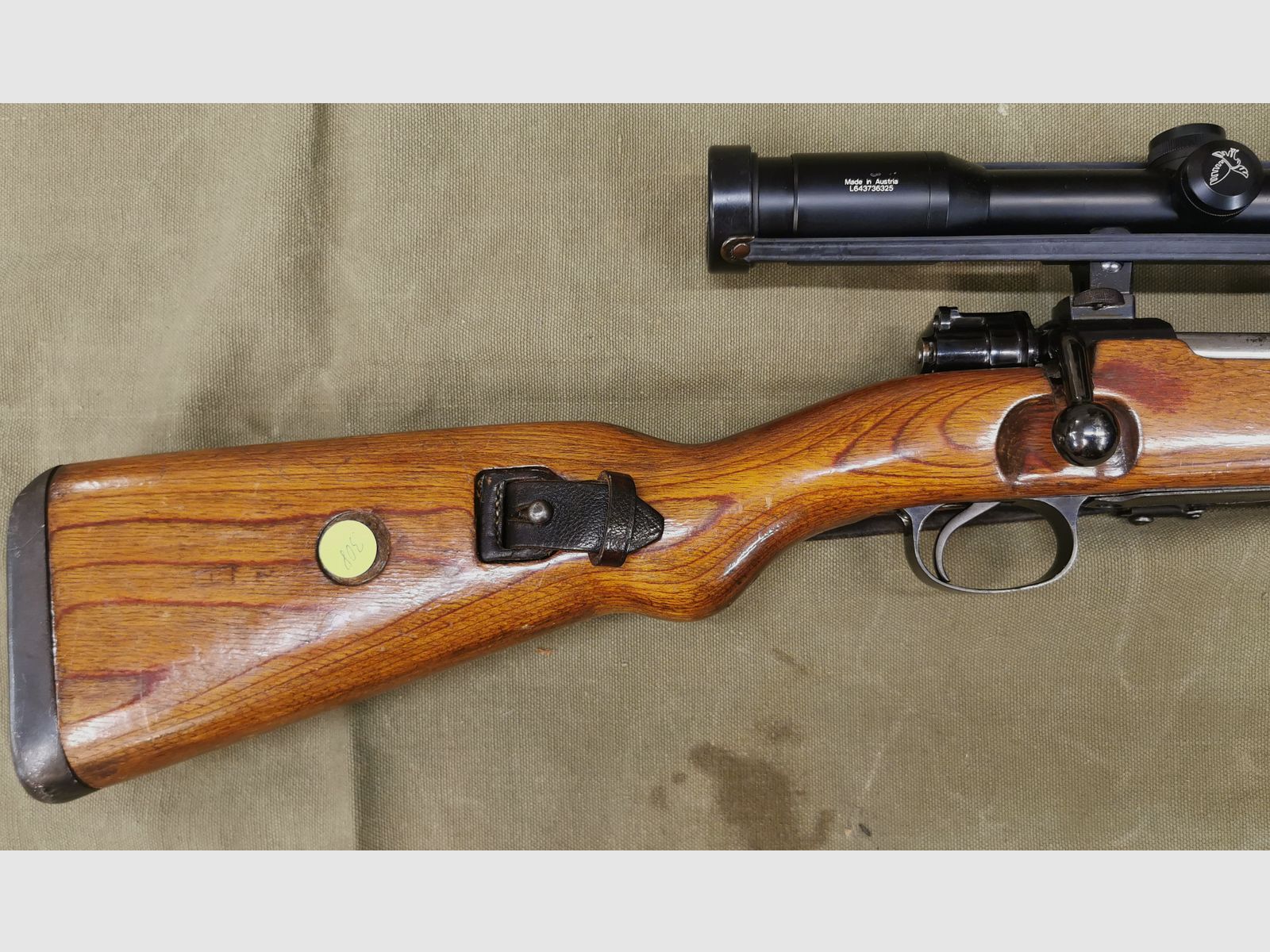 K98 Mauser Kaliber: .308Win mit ZF Svarovski Habicht 6x42 