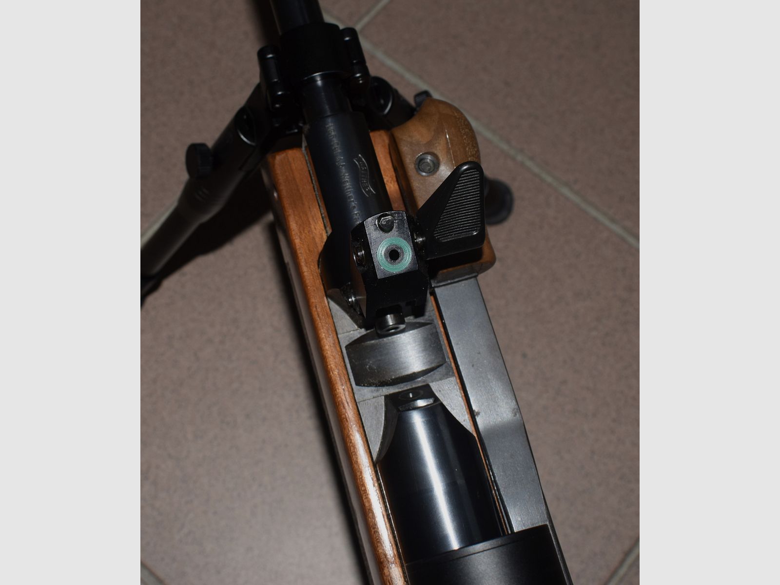 Air rifle Walther LGR sniper conversion completely revised