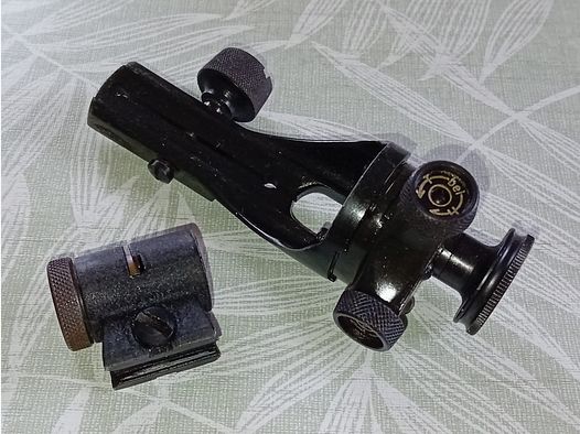 DIÓPTER de Walther con túnel de mira, ojo de águila y anillo de mira