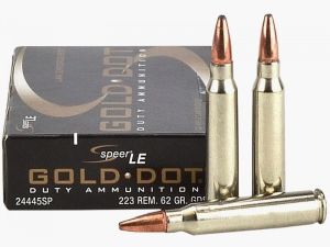 Speer Gold Dot .223 Rem. 62GR GDSP 25 Patronen