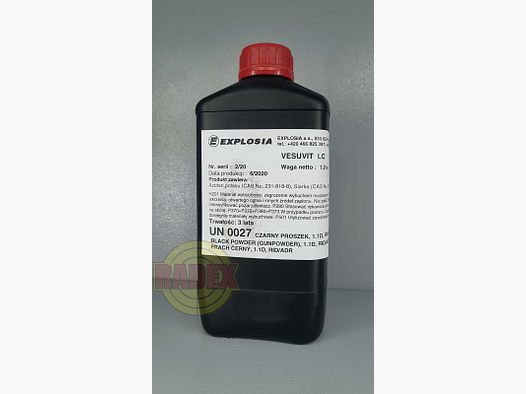 Schwarzpulver Vesuvit LC