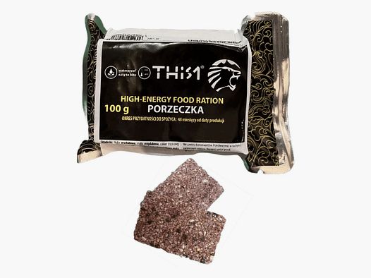THIS 1 THIS 1 Riegel Survival Bar Schwarze Johannisbeere