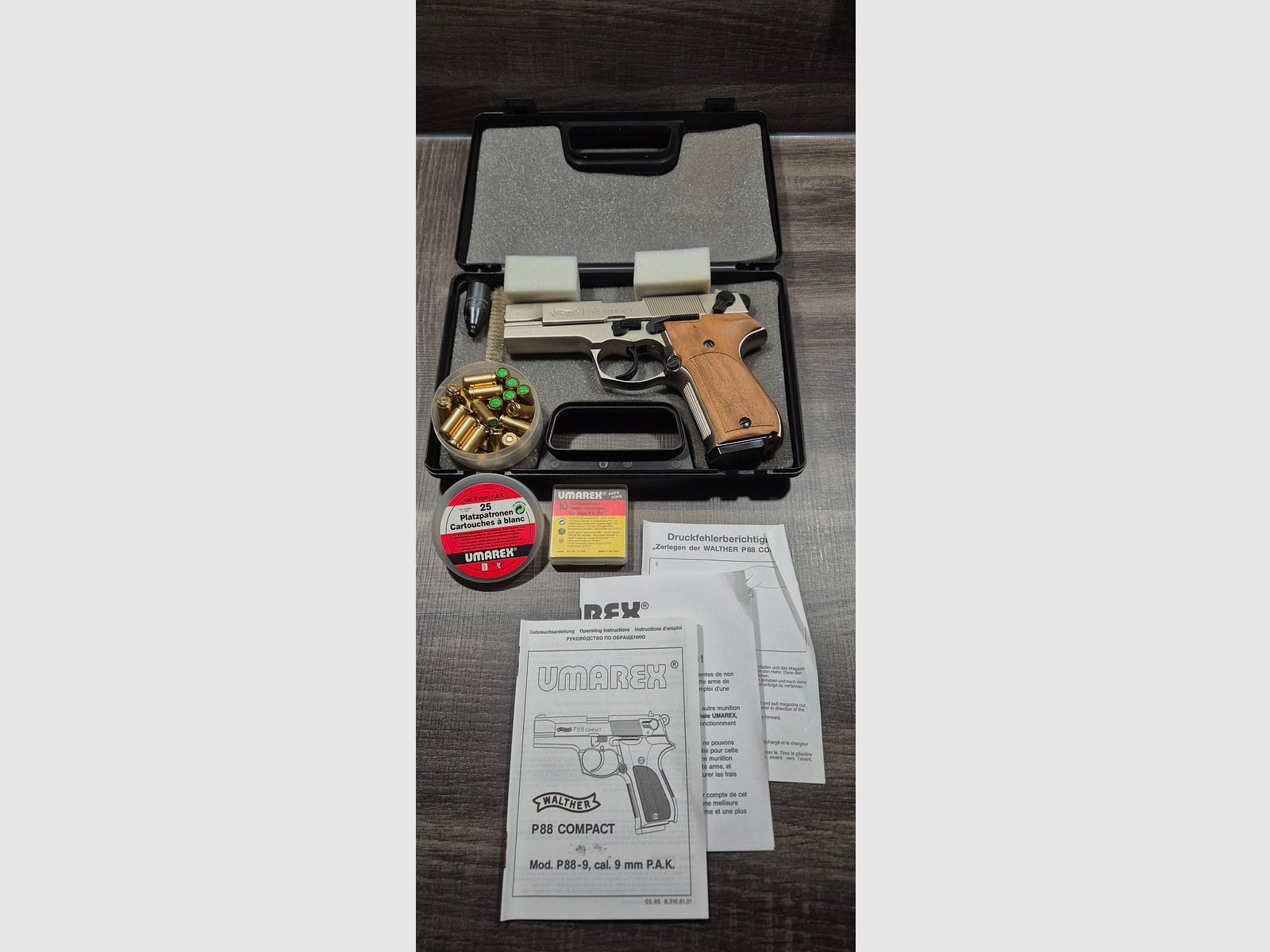 Walther P88 schreckschusspistool 9mm PAK ***NIEUW*** VB