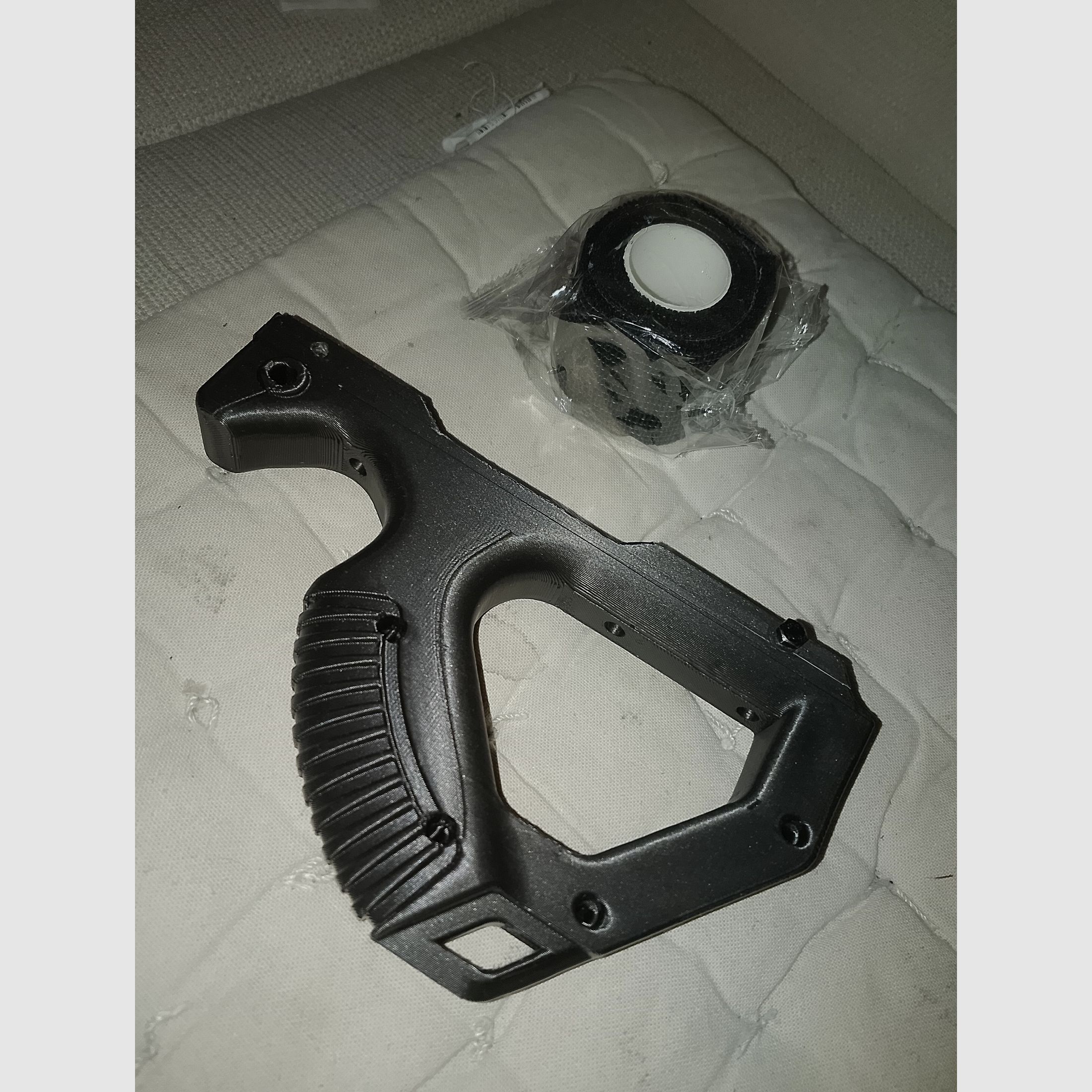 Front grip 3D print grip Picatinny universal front grip foregrip for Airsoft Softair Paintball weapons + band tape