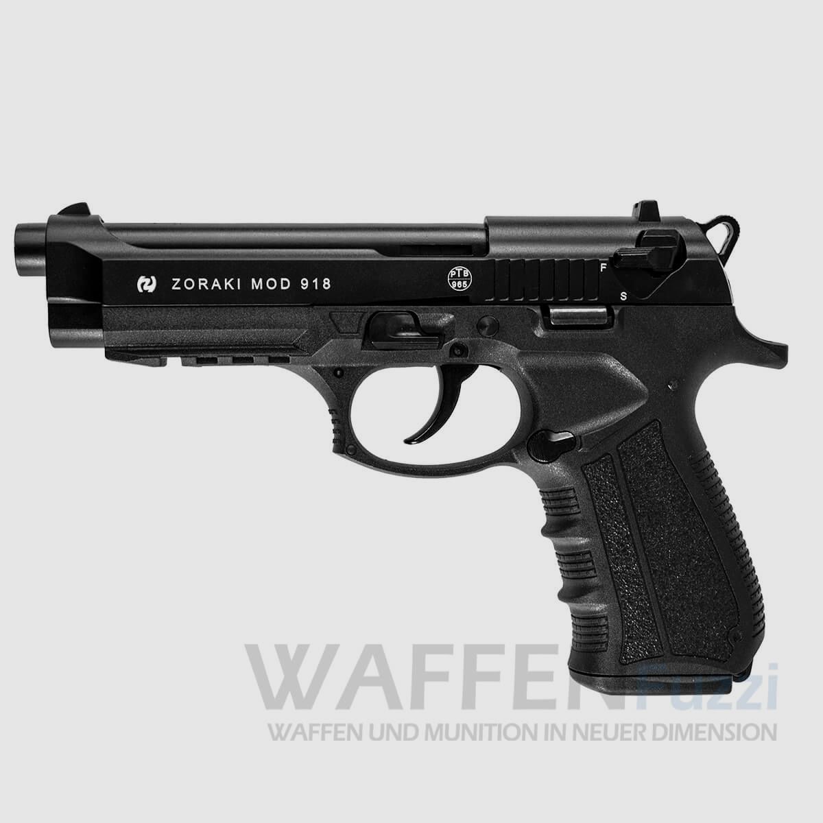 Zoraki 918-P schreckschusswapen 9mm geblauwde