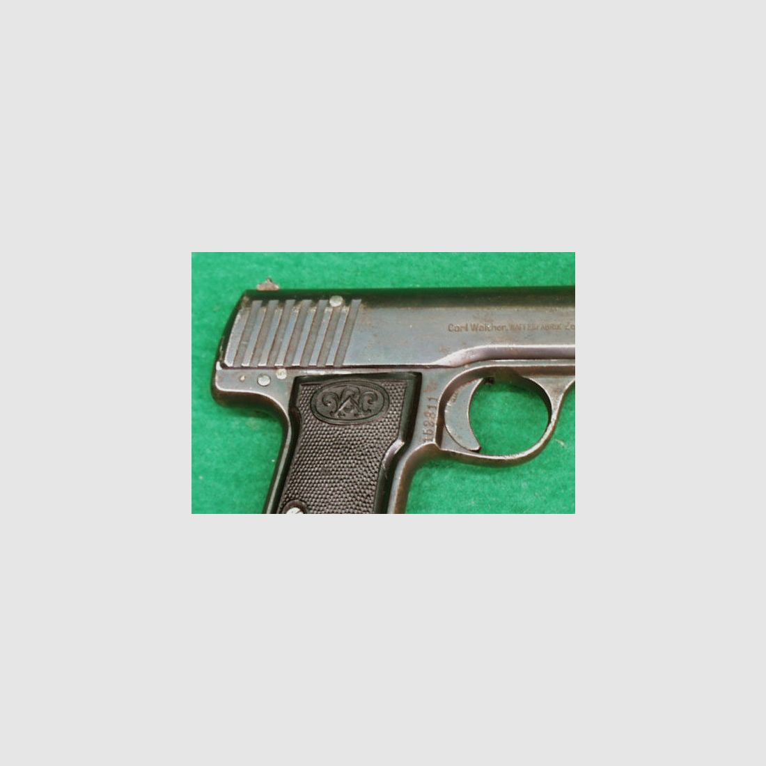 Walther Zella Mehlis Mod. 4 pistola semiautomática