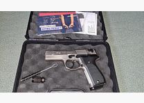 Walther P88 pistolet à blanc 9mm P.A.K. bicolore/niellé