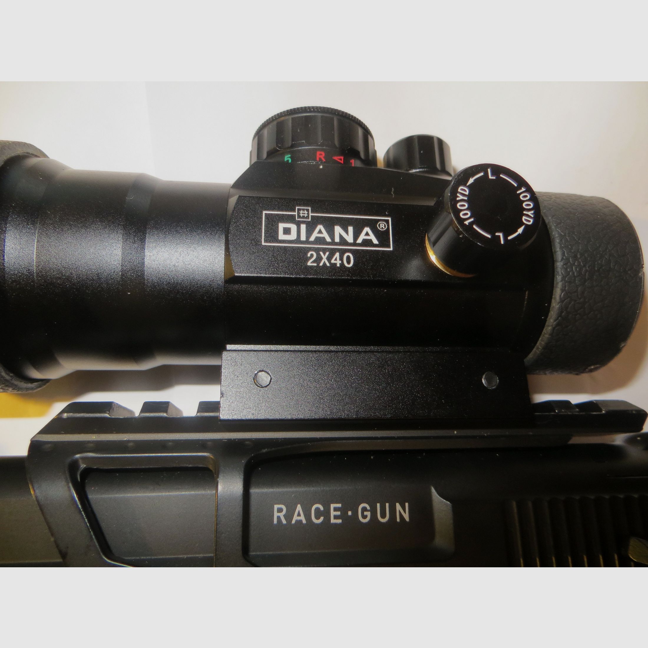 UMAREX RACE-GUN CO2 BB mit Tele  2x40 Red-Dot