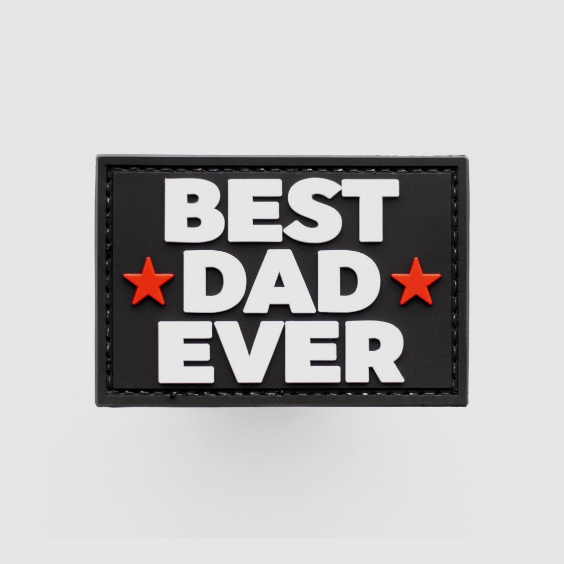 Best Dad Ever PVC Patch