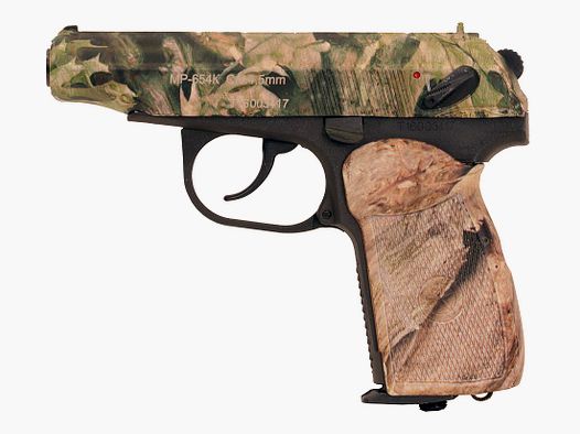 CO2 Pistole Baikal Makarov MP654K camouflage Kaliber 4,5 mm BB (P18)