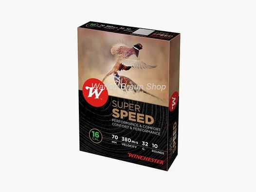 Winchester SUP SPEED G2, 16-70, 16mm, 32g, P2, 10 Stück