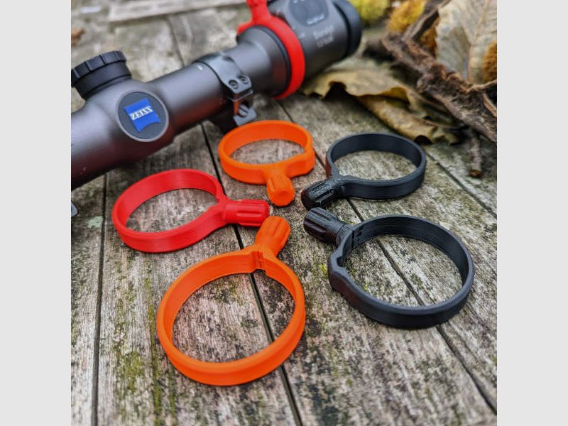 For Zeiss Duralyt: Quick adjustment lever for magnification setting