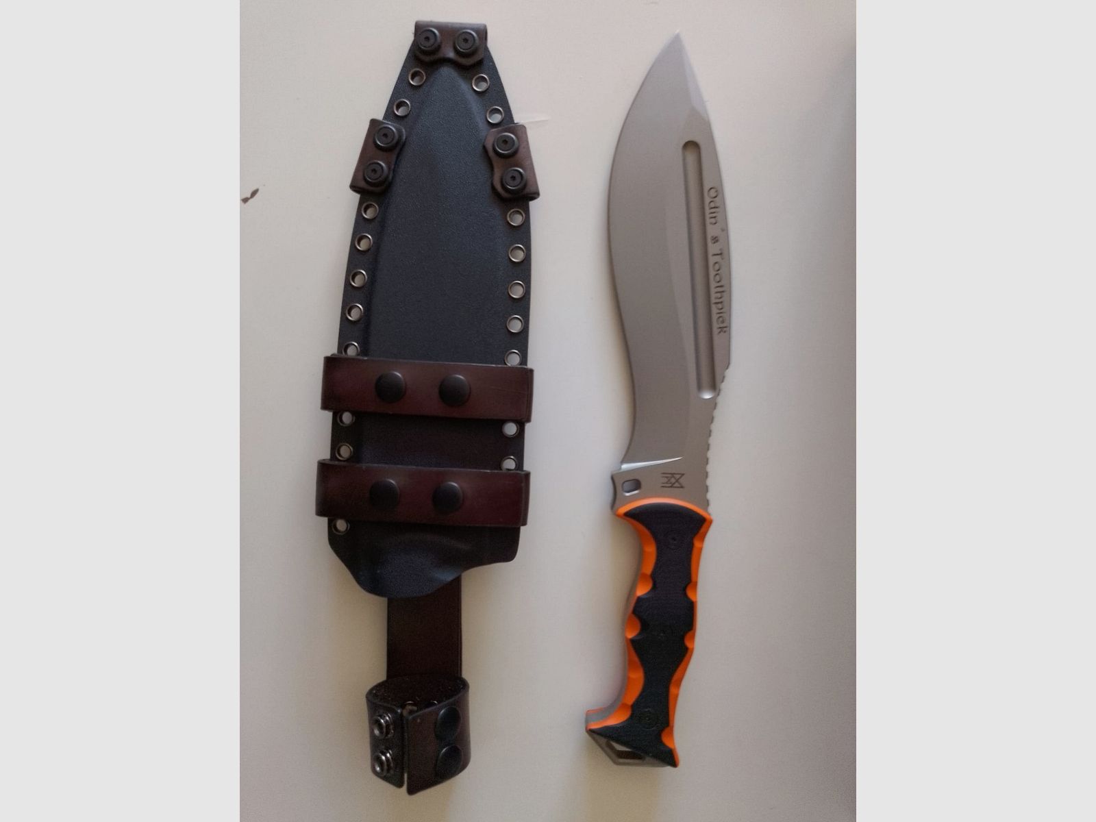Midgards Odin,s Toothpick Kukri V2 Messer Neu und Original
