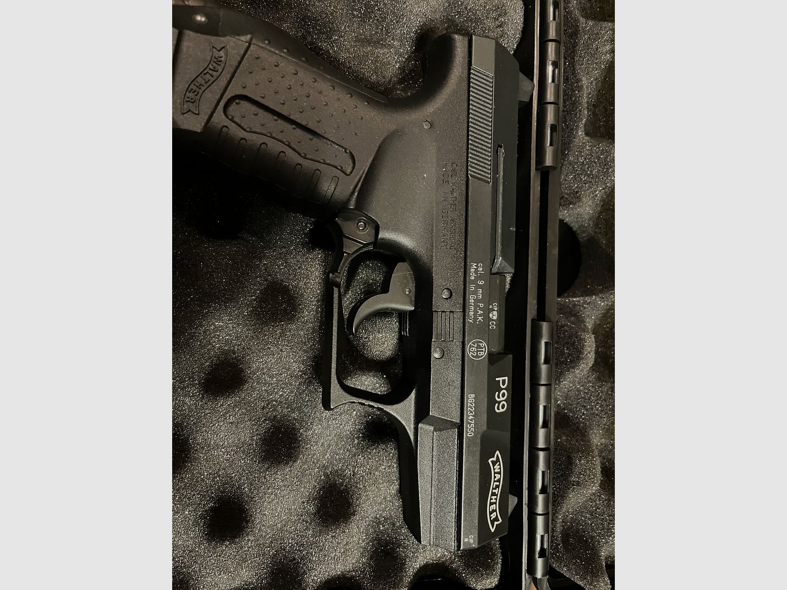 Pistola a salve Walther 99 Automatica 9mm PaK