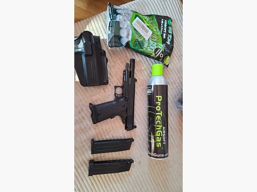 Pistola Airsoft 1911 a gas