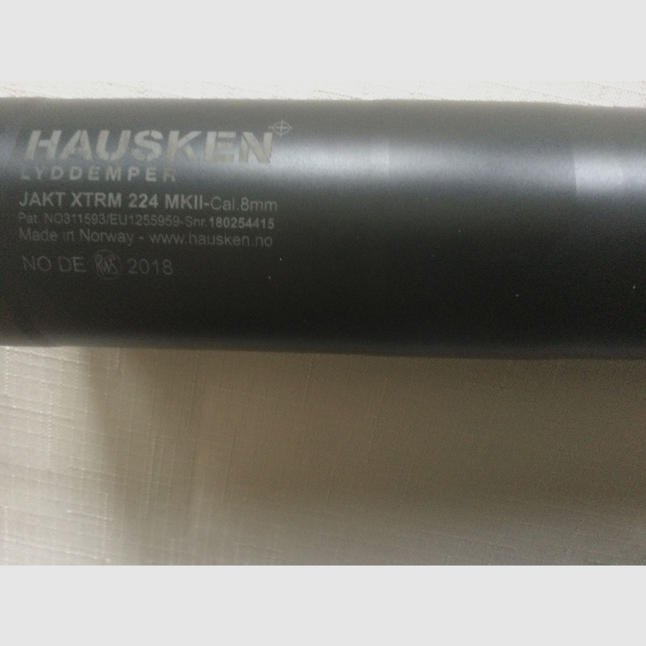 Schalldämpfer Hausken JD 224 MK II 6XTREM cal.8mm