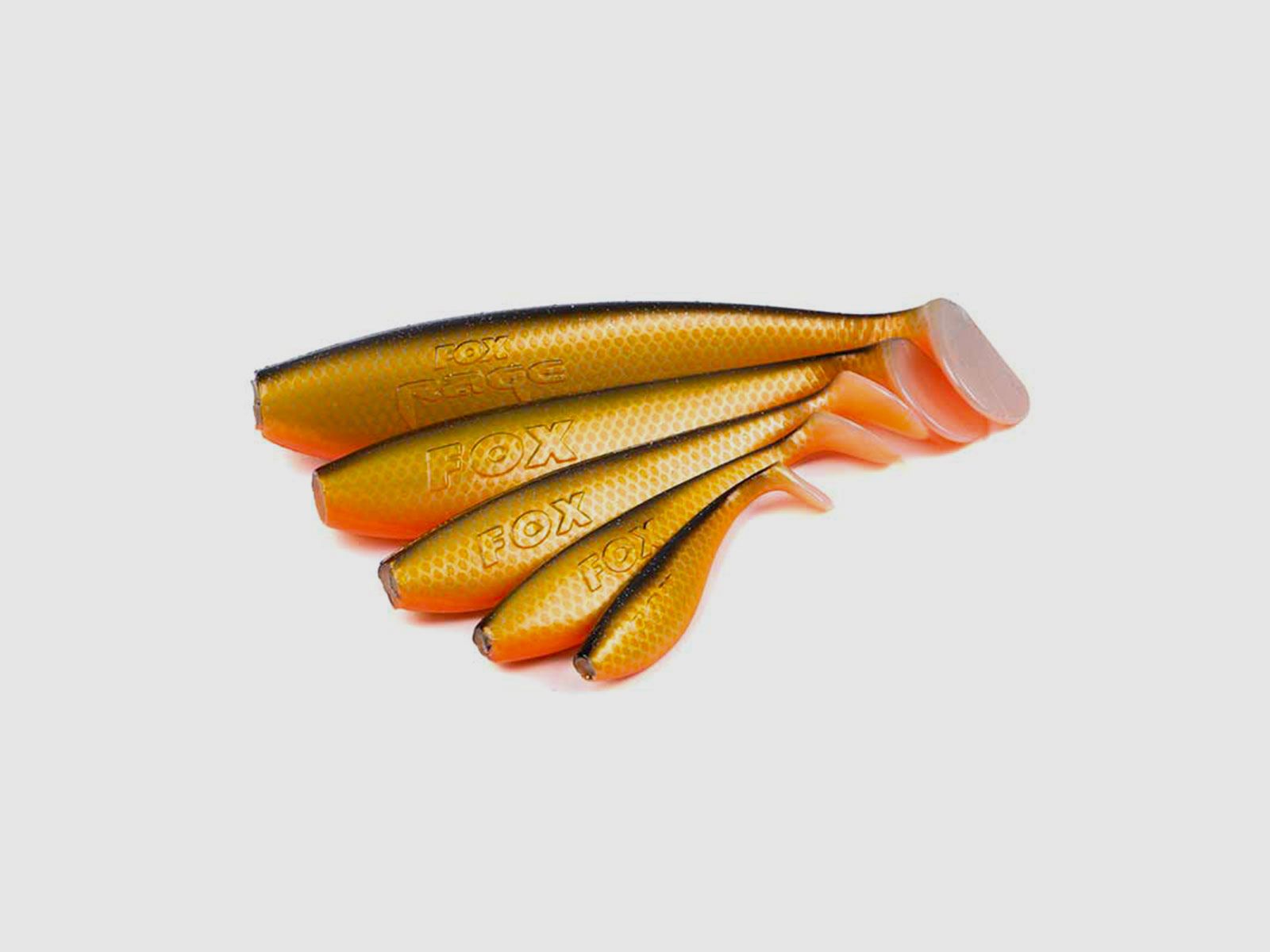FOX RAGE – ULTRA UV ZANDER PRO SHADS 16cm 6.3″ | Golden Shiner, image 2 of 5