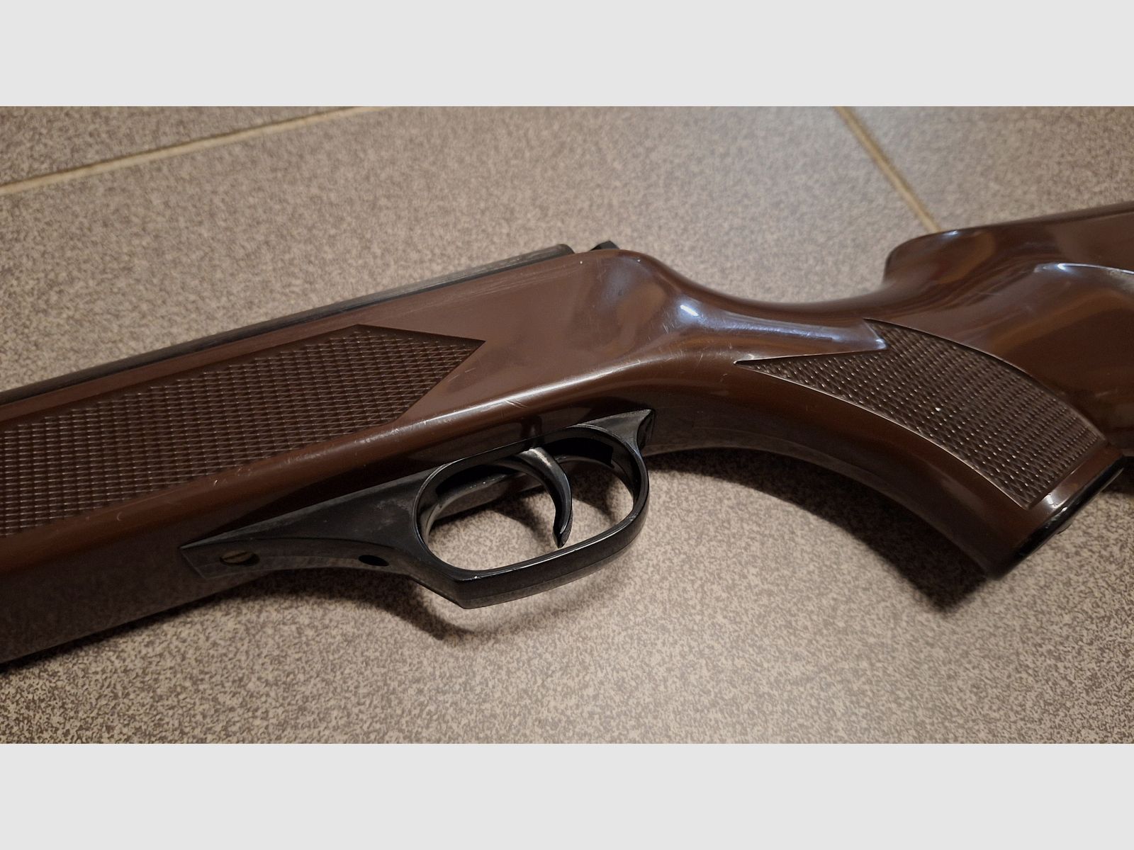 Air rifle Model 304 Haenel Suhl Original DDR Brown 49cm barrel!