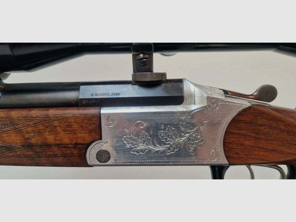 Blaser double-barreled shotgun 16/70; 7x57R