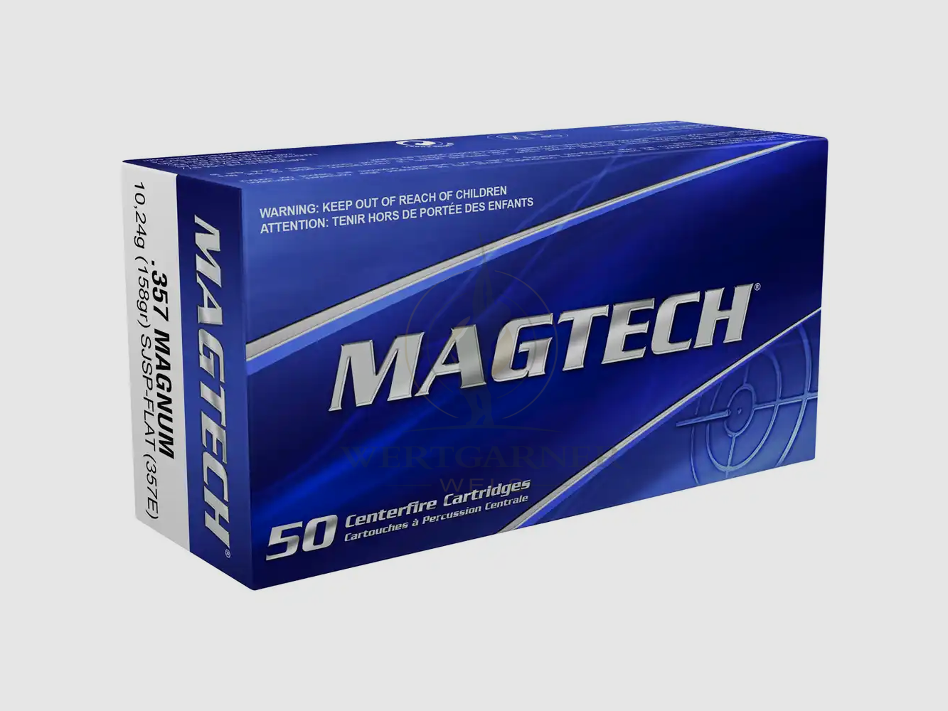 Magtech .357 Magnum SJSP 10,24g/158grs., imagen 1 de 3