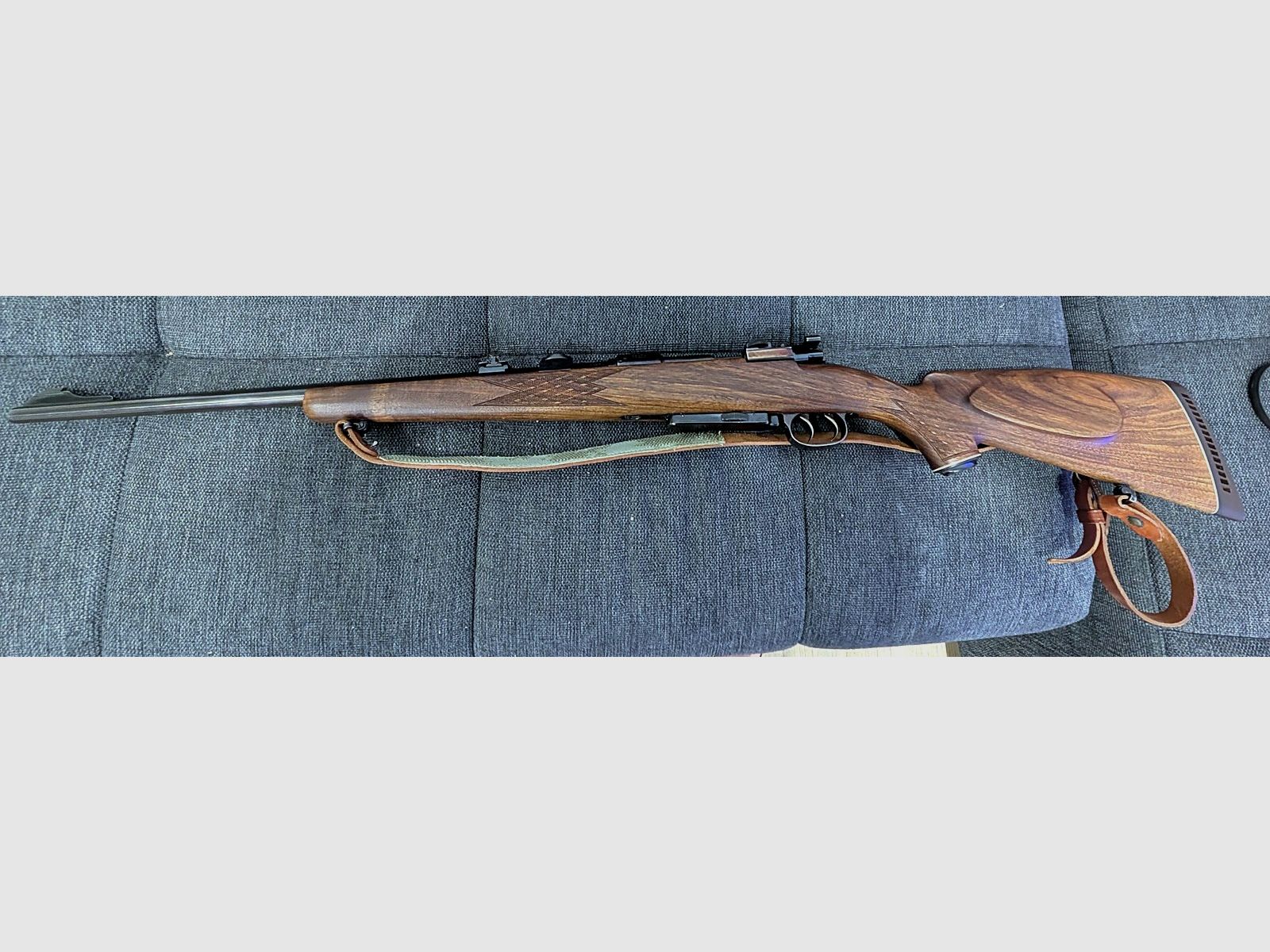 Heym Mauser 98 – Kal. 8x57 IS – Deutscher Stecher – SEM-Füße – Ex-Justizverwaltung, Bild 1 von 6