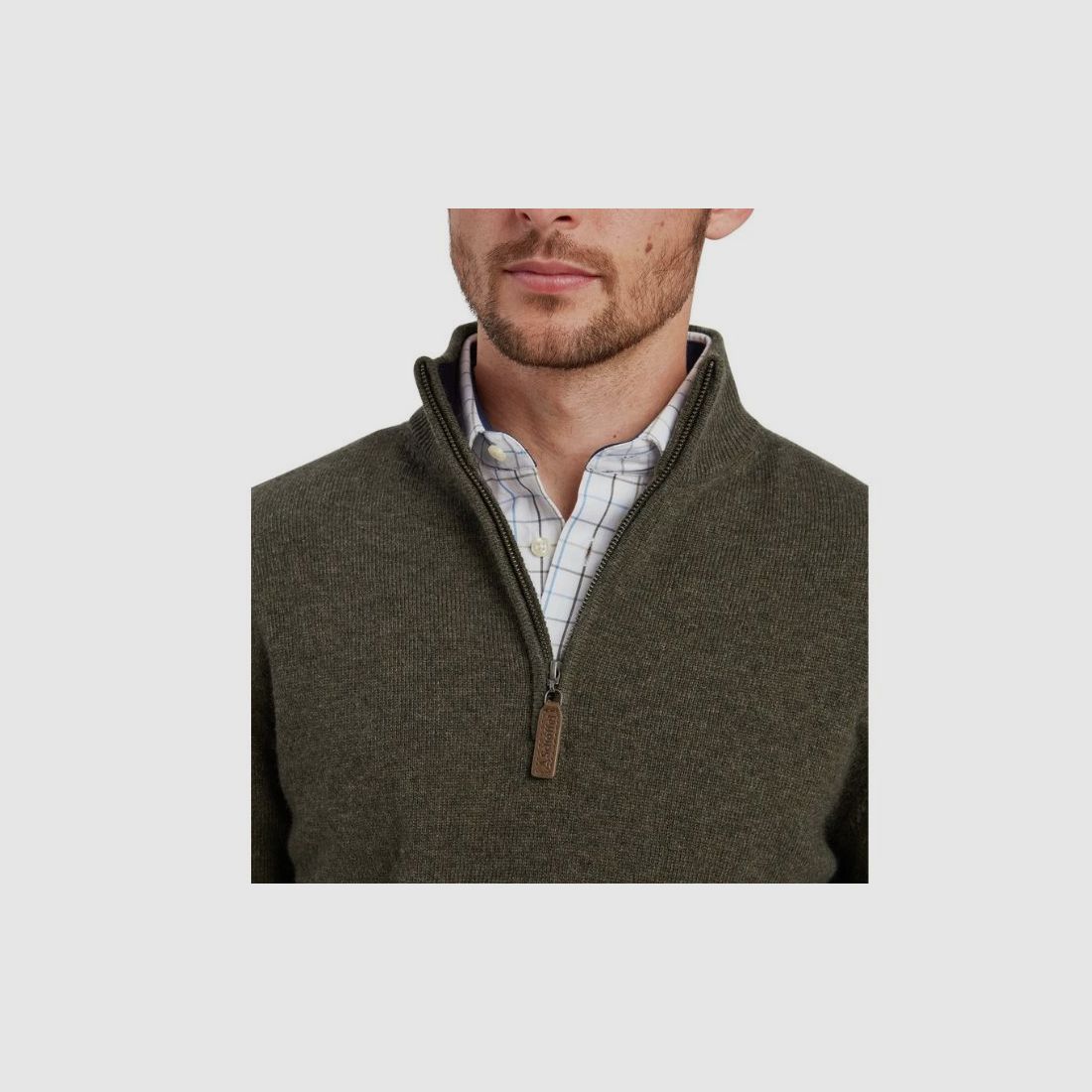 SCHÖFFEL Calton Cotton Cashmere Quarter Zip Jumper, Bild 2 von 3