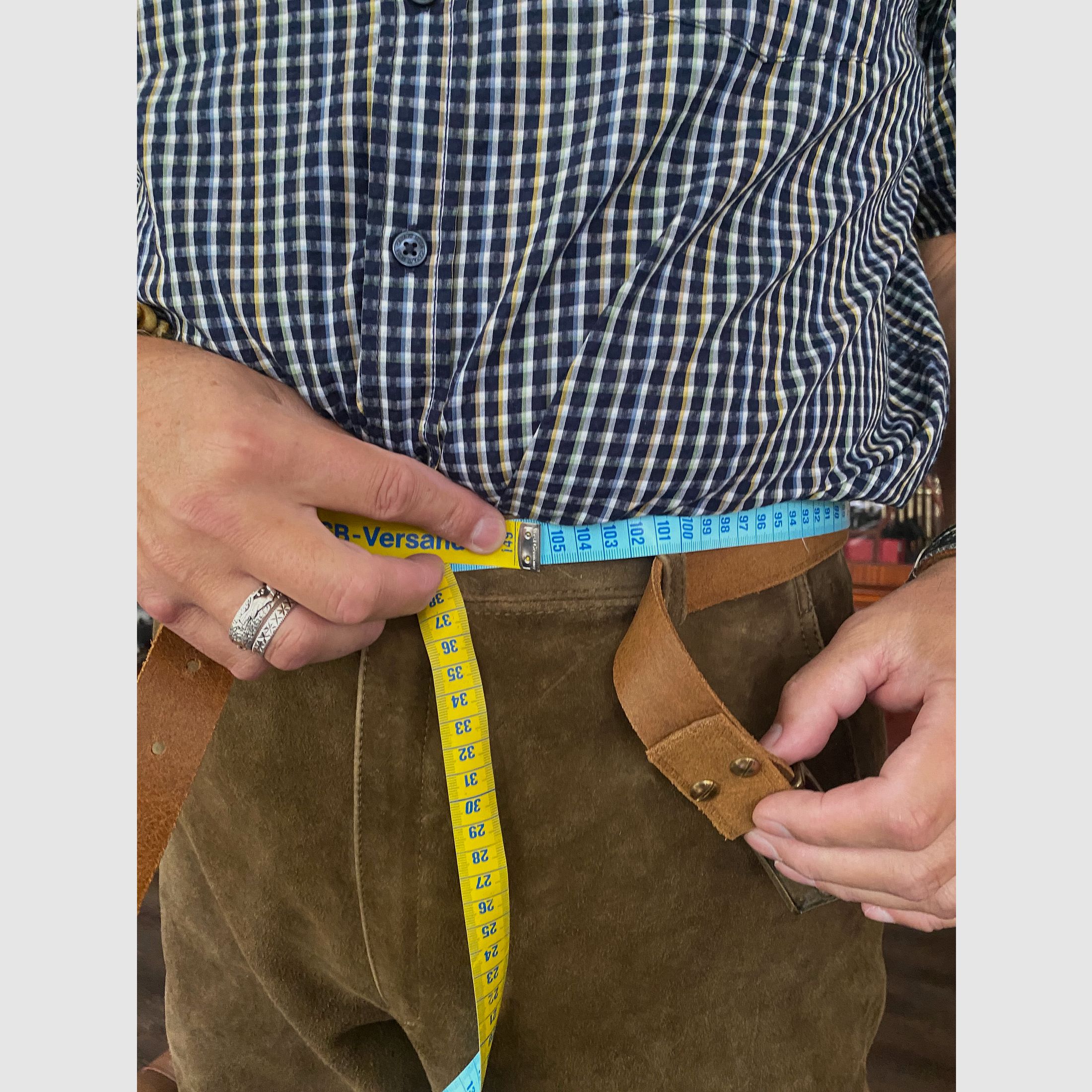 Originele MEINDL leren broek NIEUW