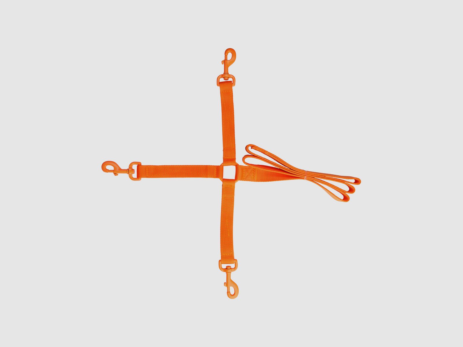 HP&G correa de entrenamiento 3 en 1 con mosquetones 140 cm