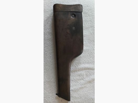 Original C96 Anschlagschaft Pistolenholster Holz für C96 Mauser