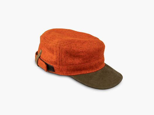 Loden Field Cap "Schirmling", Orange