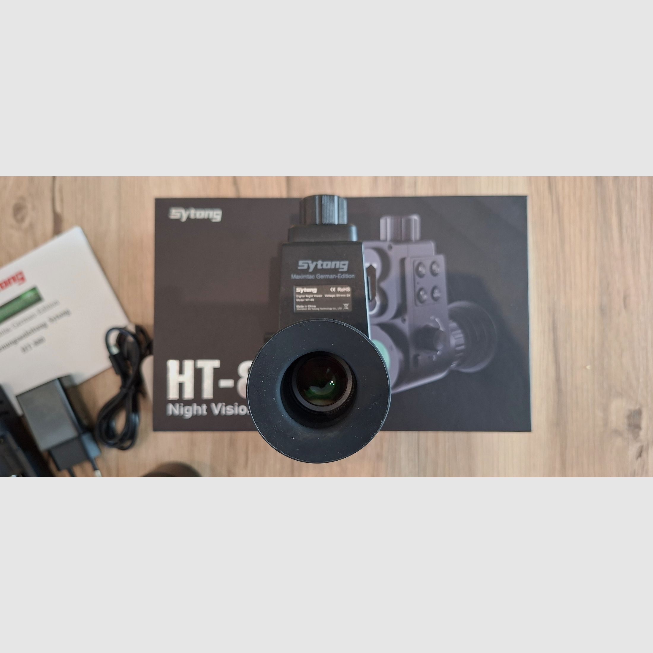 Sytong HT-880 Duitse Editie 16 mm Nachtzichtapparaat + 850 nm IR-Straler