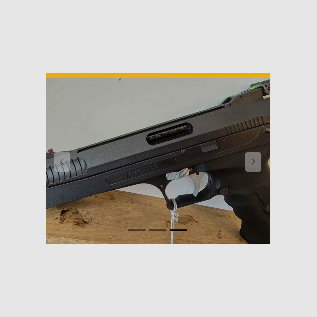 Weihrauch HW 40 PCA (Kal. 4,5 mm / .177) – Neuwertiger Zustand in OVP