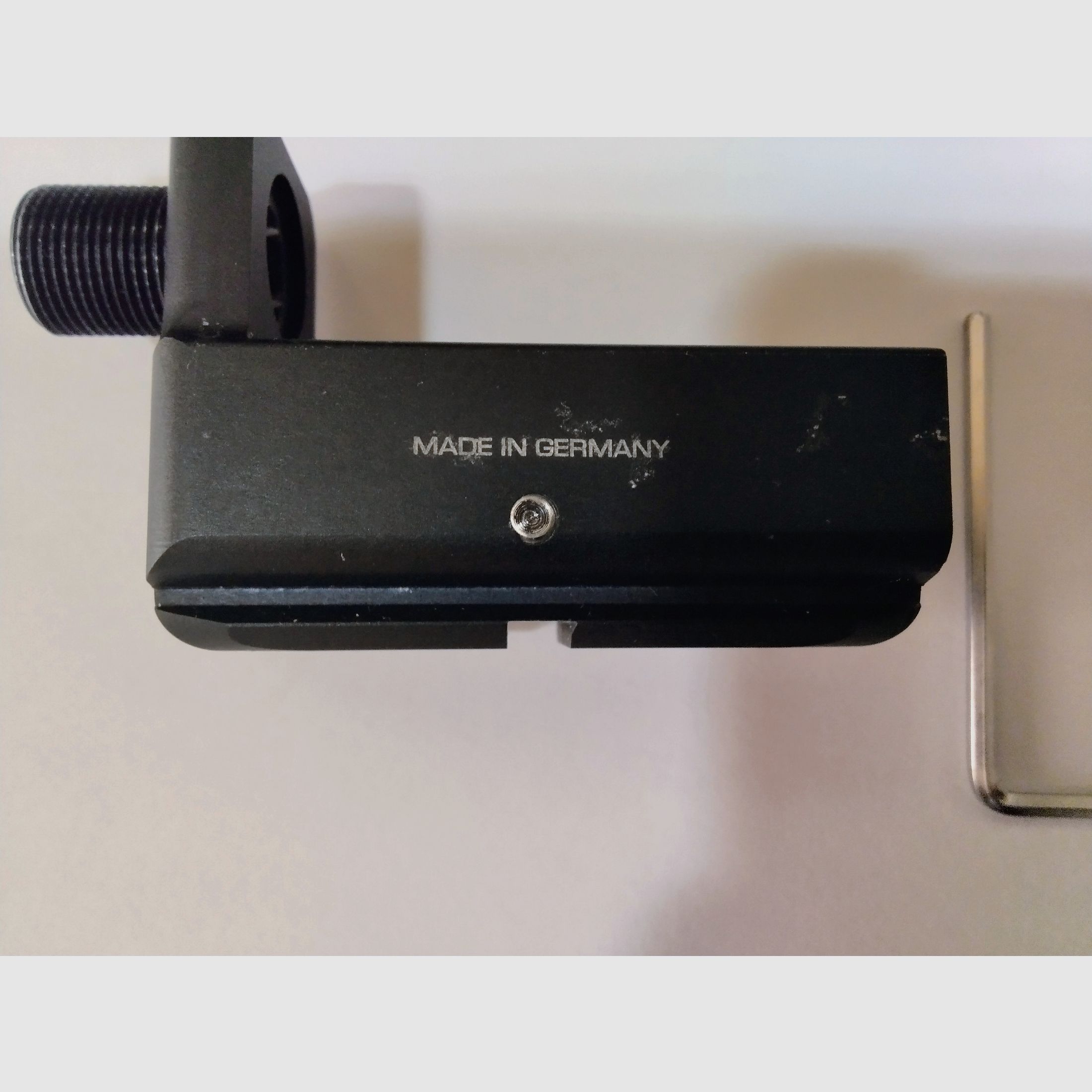 GbLOCK-adapter voor Glock 17 T4E kaliber 0,43 om een demper te installeren