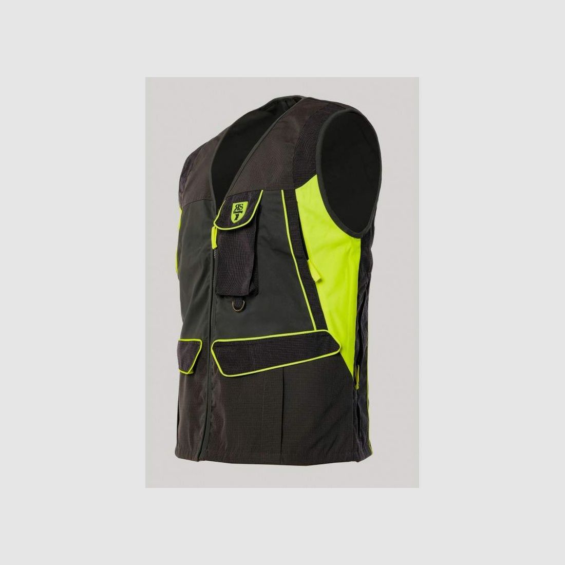 Chaleco RS Hunting LV940 Amarillo Fluo, imagen 2 de 3