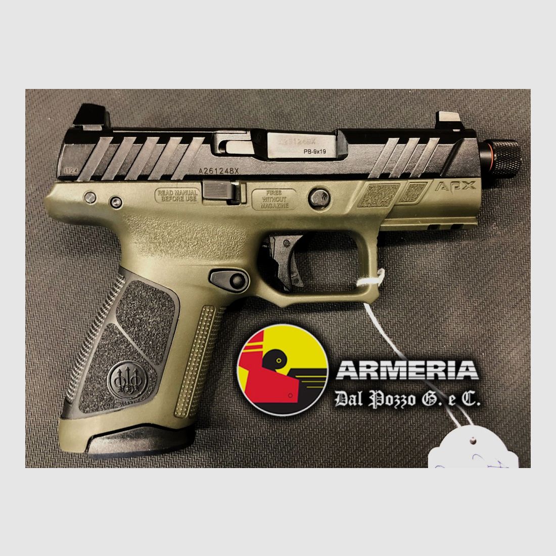 BERETTA APX A1 TACTICAL COMPACT 9X19, immagine 1 di 2