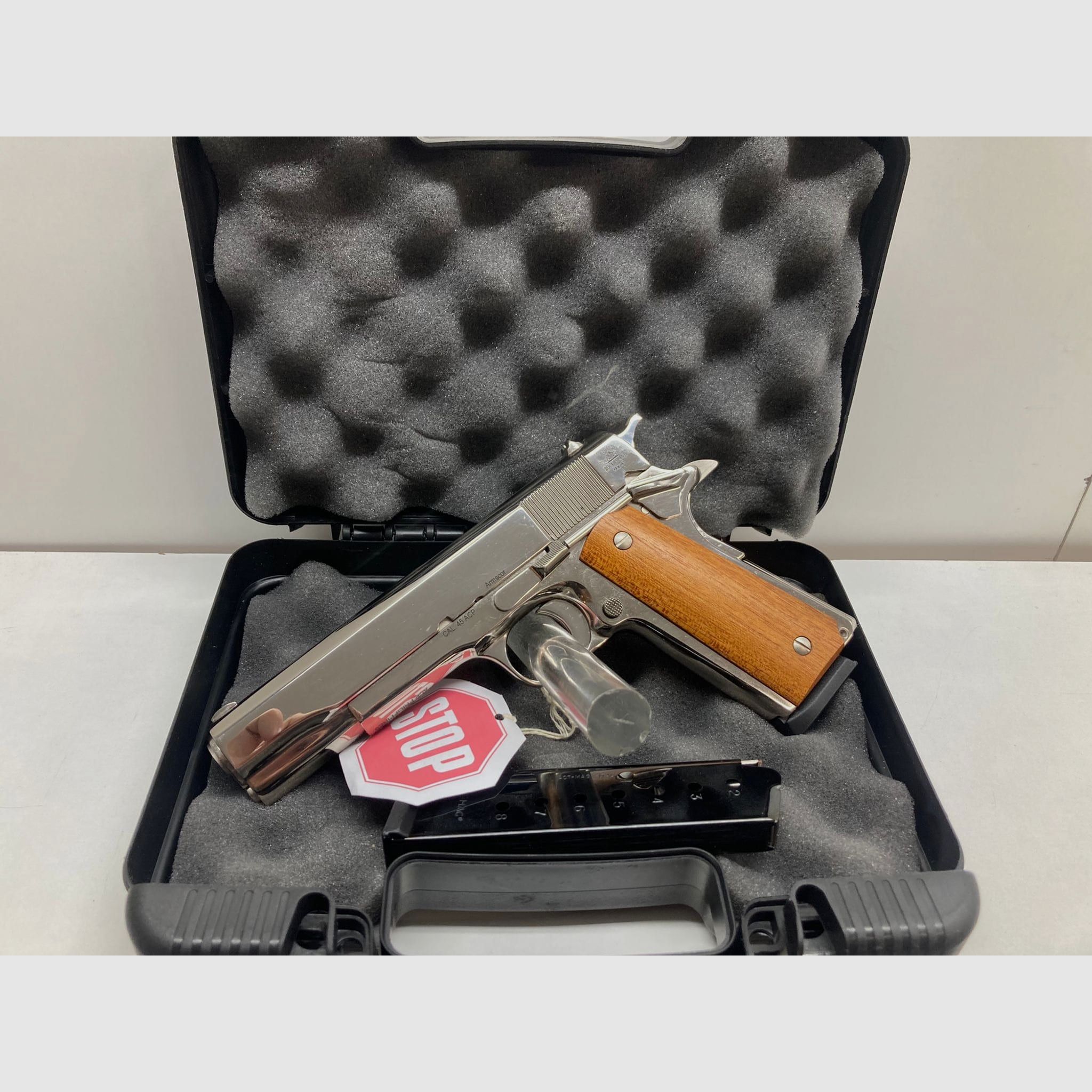 ARMSCOR 1911 A1 GI Standard «Fierté de l'Officier» 5″ | .45 ACP