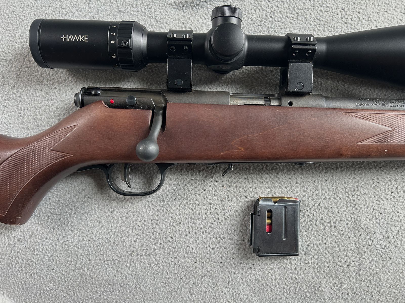 Savage 93R17 .17HMR mit ZF