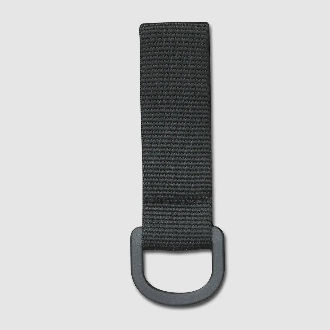 Heim Koppelschlaufe schwarz mit D-Ring