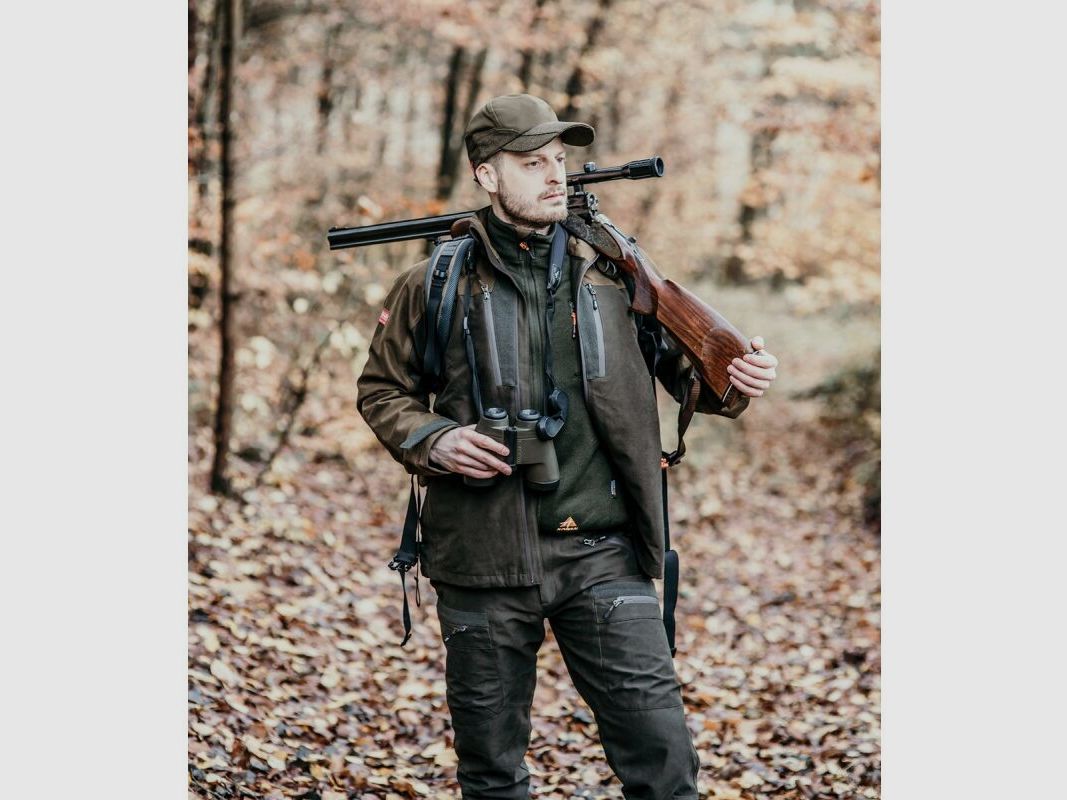 Alpenheat Beheizte Fleece Weste Grün Melange