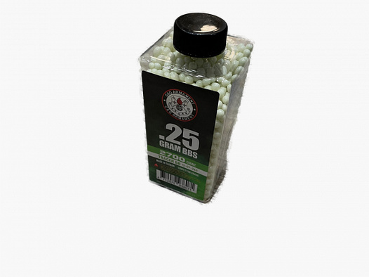 G&G TRACER BB 6MM - 0,25G - 2700 SCHUSS - GREEN