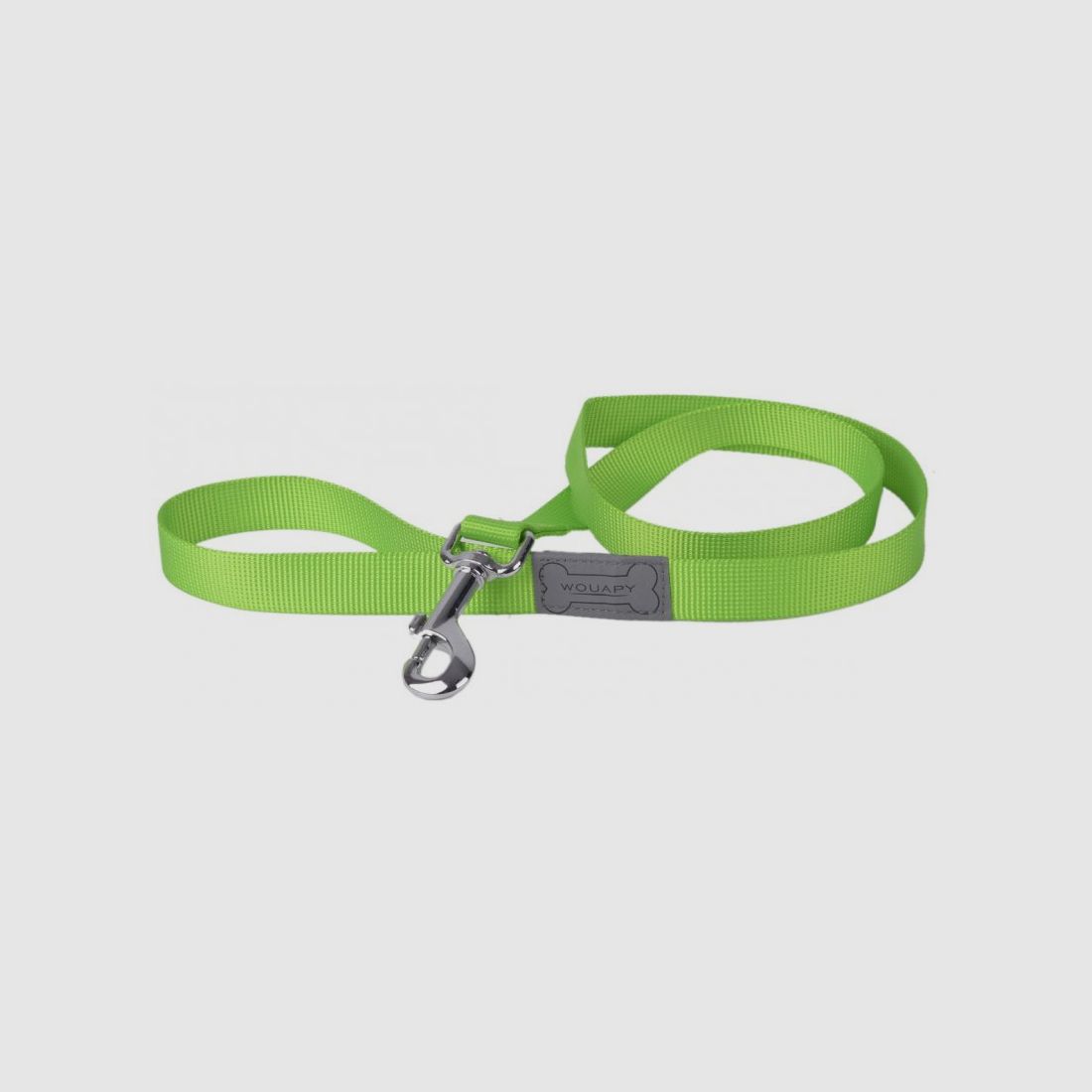Wouapy Hundeleine Basic Line 15mm x 12cm Grün