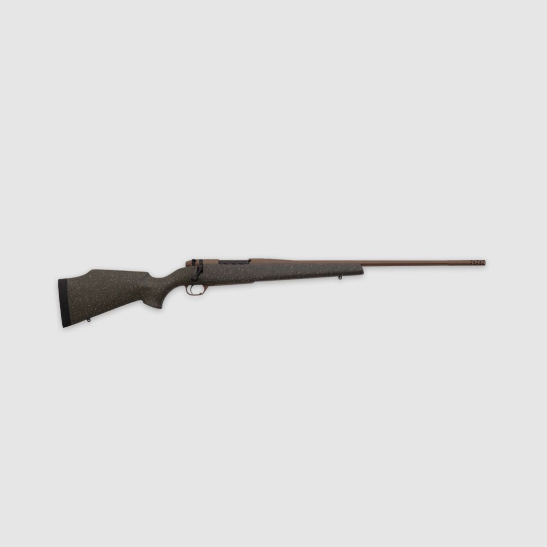 Weatherby MARK V WEATHERMARK LT .300 WEATH MAG 26"/66CM FDE CERAKOTE 1/2"-28