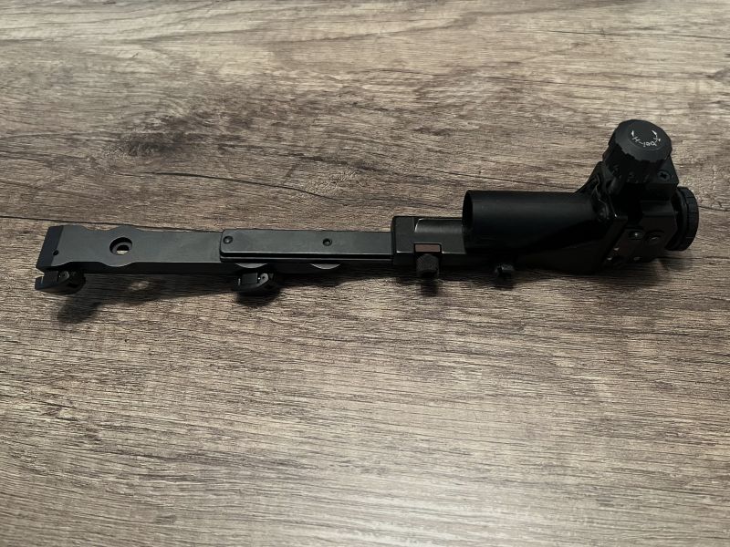 Blaser Sattelmontage mit Anschütz Diopter