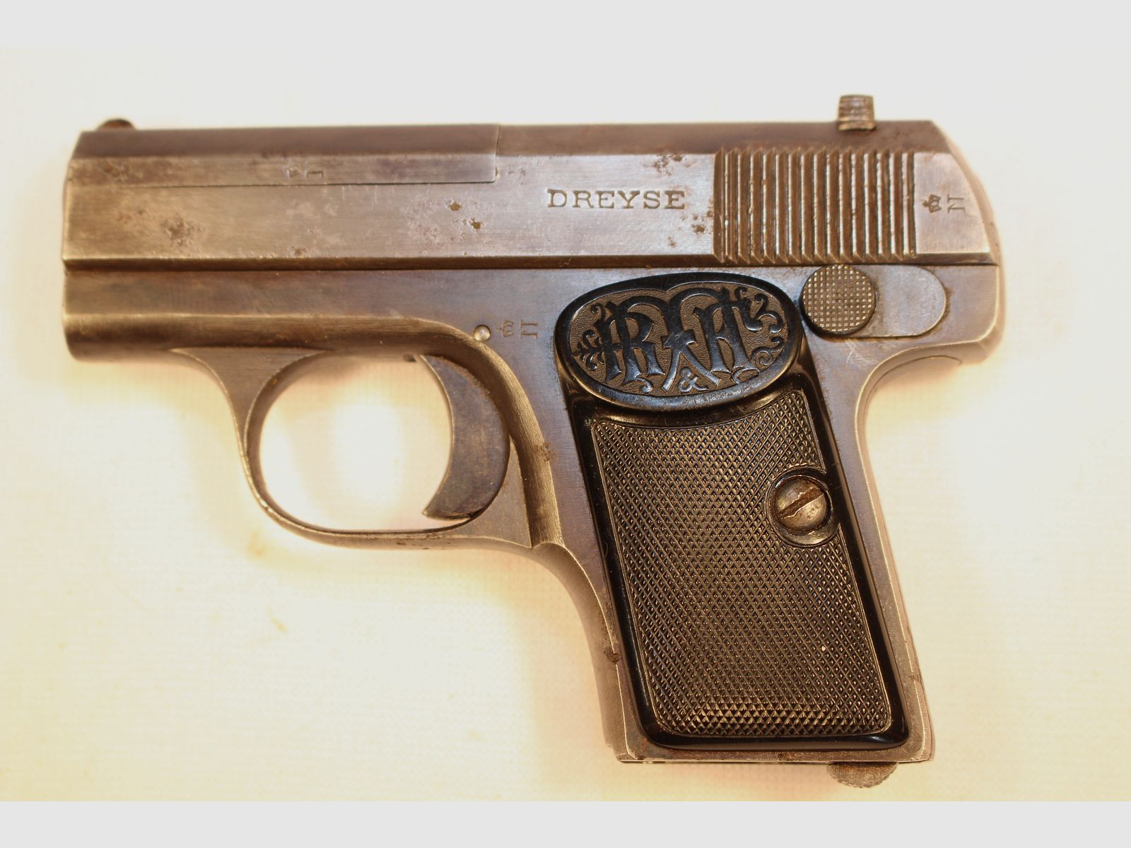 Dreyse Model 1908 in caliber 6,35 Browning.