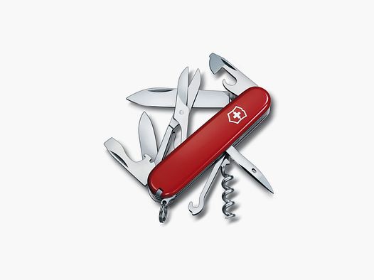 VICTORINOX Offiziersmesser Climber Rot