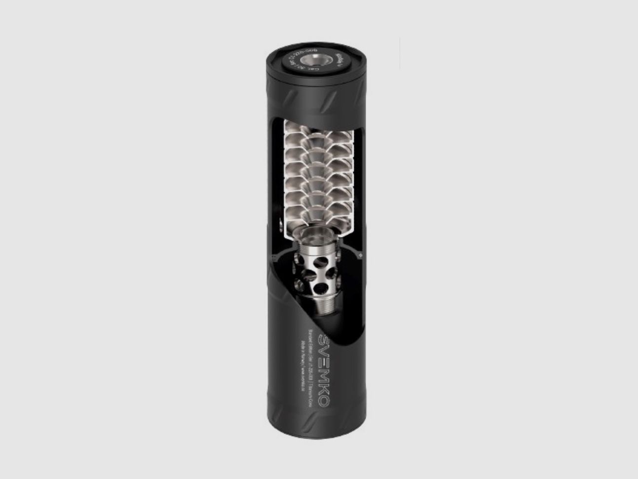 SVEMKO Silencer STANDARD Quick Mount Cal. .30 without adapter muzzle thread